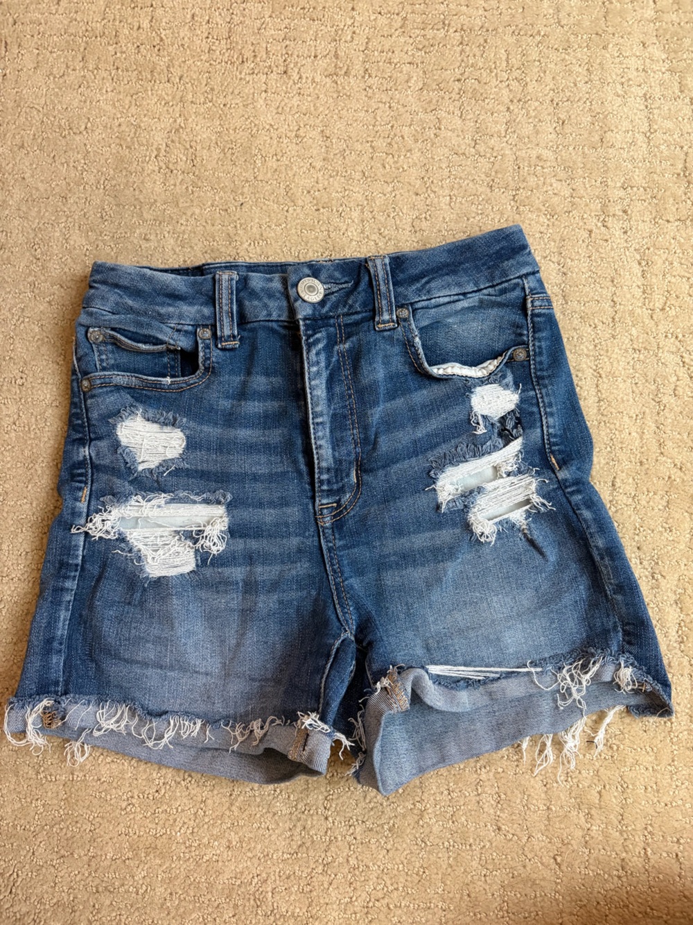 American Eagle Curvy High Rise Shortie
